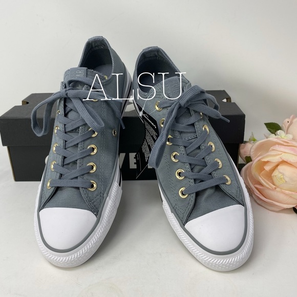 Converse Ctas Low Top Canvas Cool Grey W AUTHENTIC - Picture 3 of 8